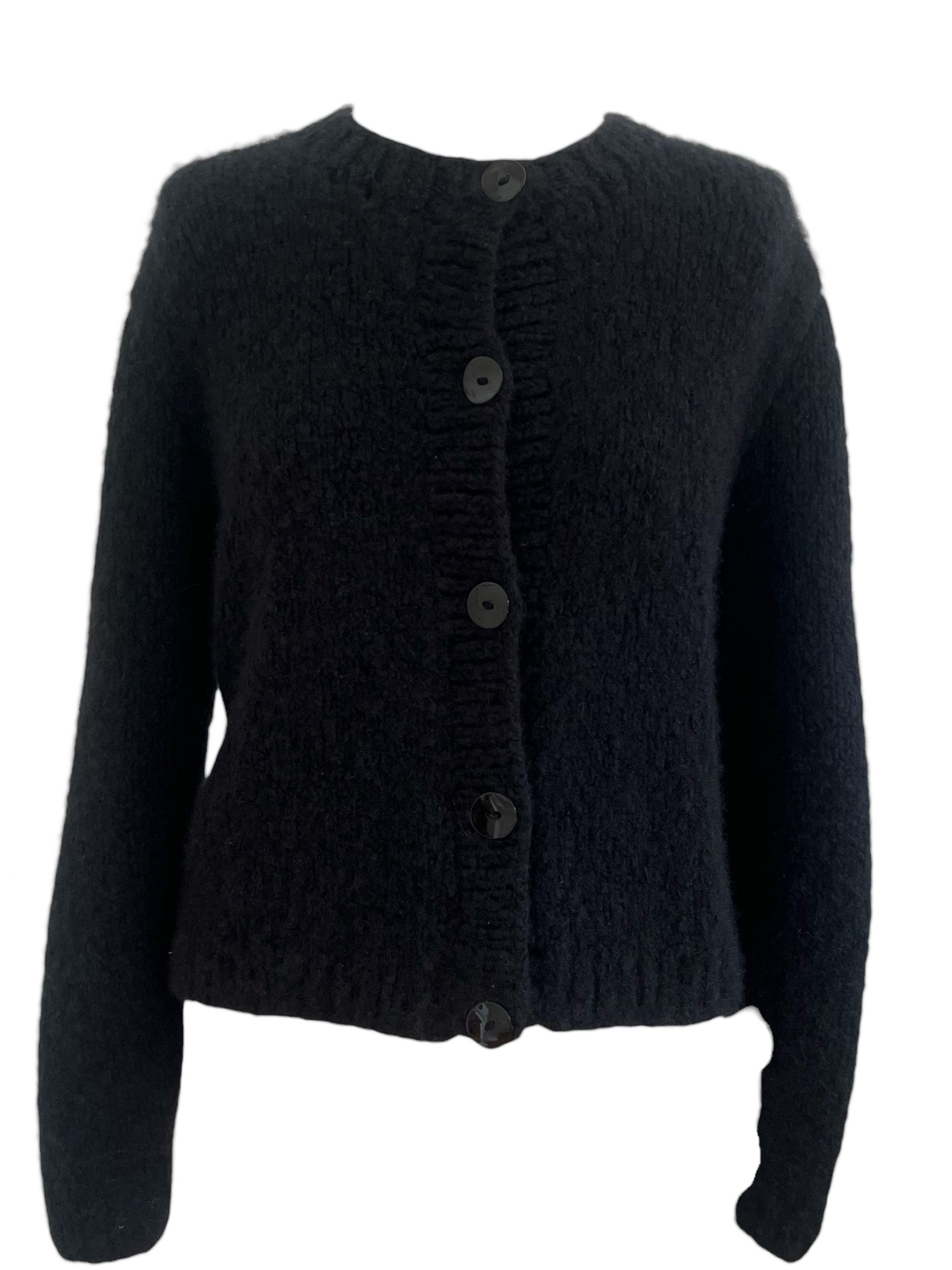 Cardigan Brushmere 100 % Cashmere hand knitted – Bild 3